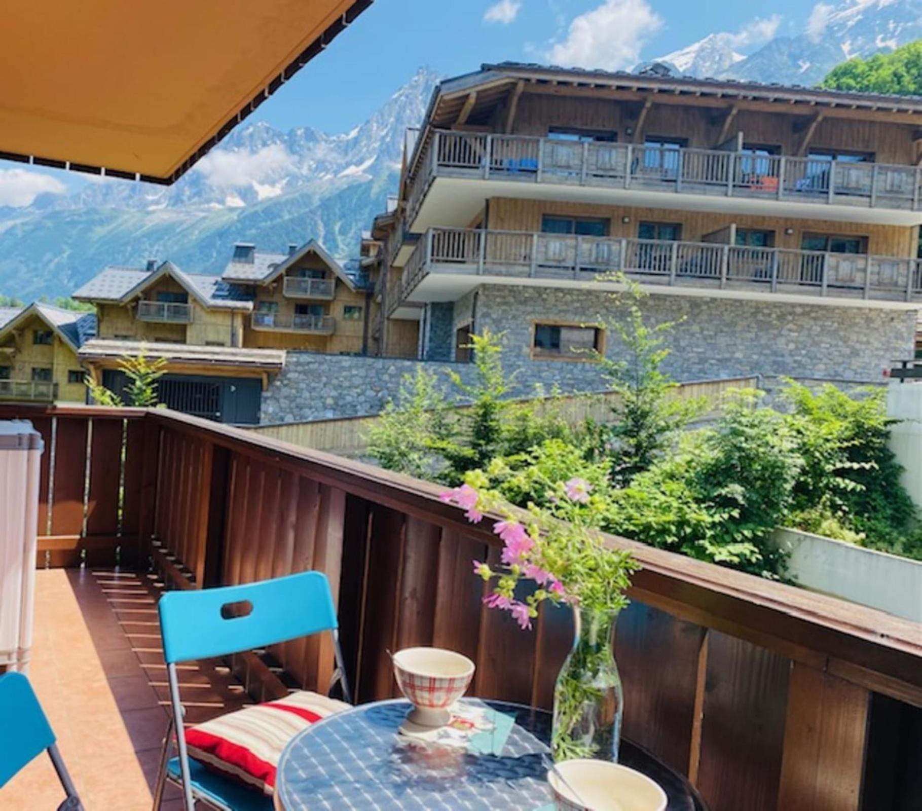 Slopes Of Les Houches 25 M With Balcony Daire Dış mekan fotoğraf